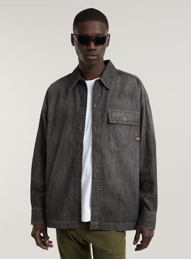 Boxy Flap Pocket Shirt